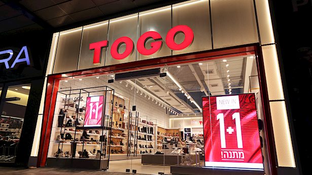 טו גו. רשת TOGO. נעלים