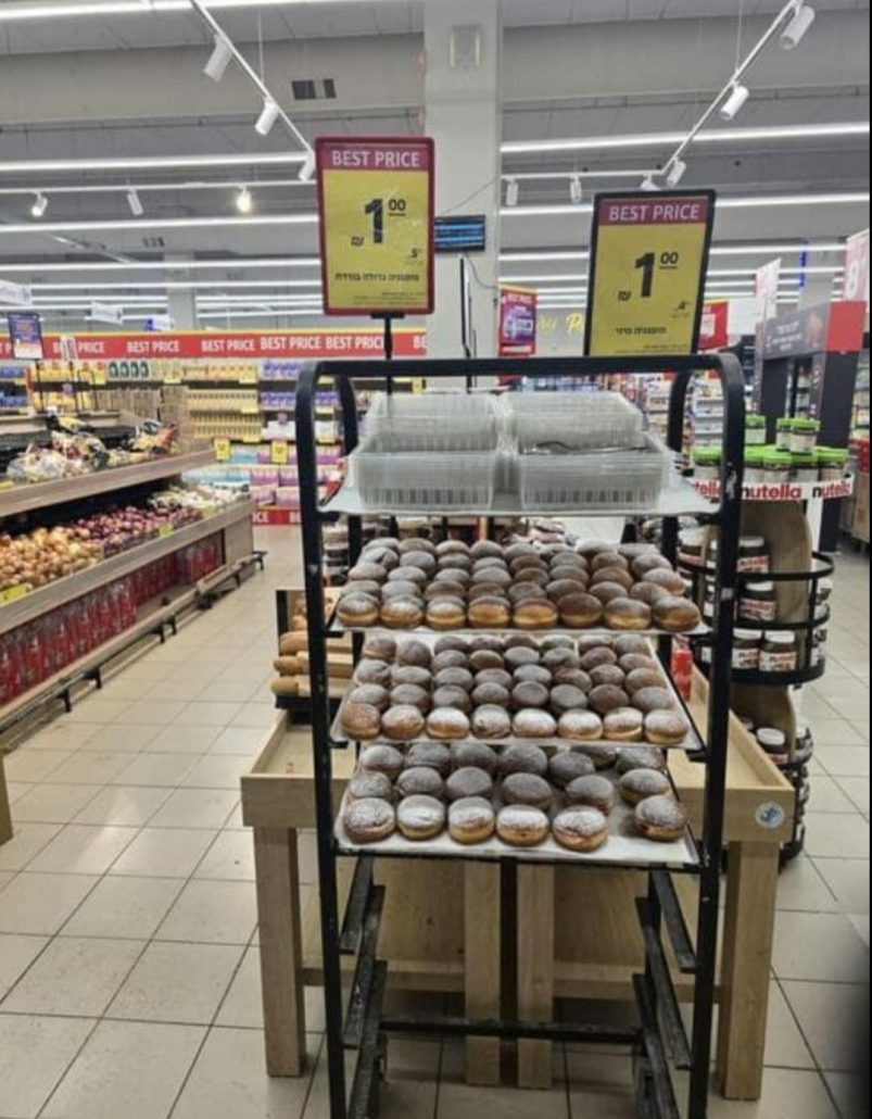 סופגניות. חנוכה קרפור